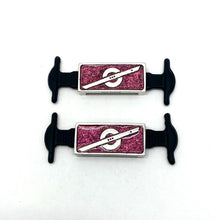 Load image into Gallery viewer, Pink Champagne Color Shift Shoe Charms